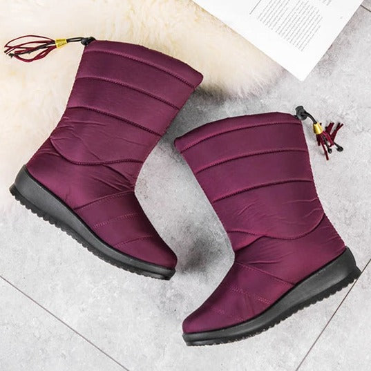 Super Warme Zachte Dames Winterlaarzen - 2024 Model