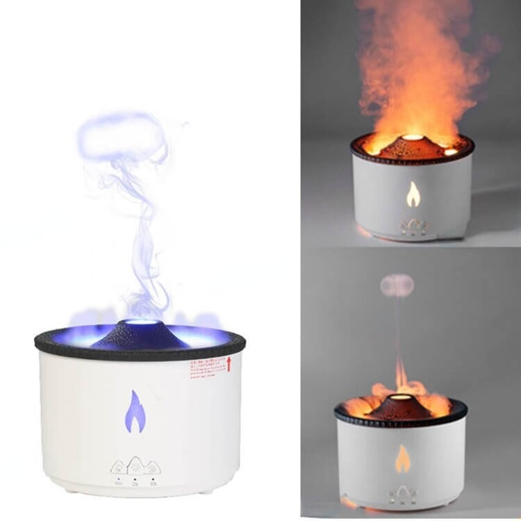 Verlichte Volcano Aroma Luchtbevochtiger