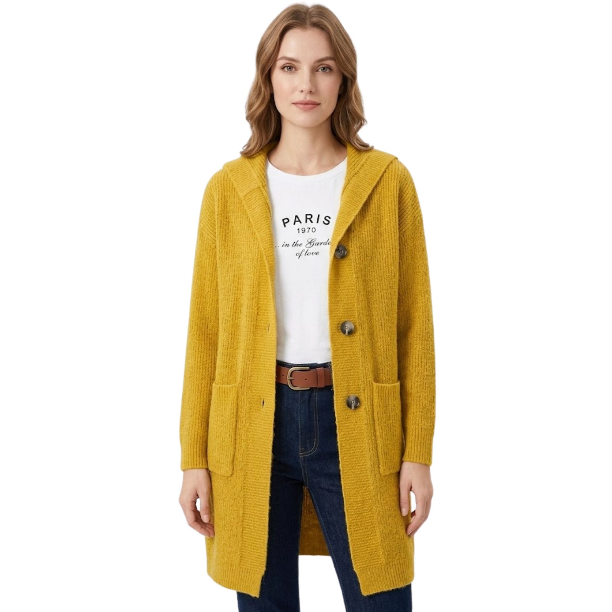 Dames Trui Cardigan Gebreid voor Elke Gelegenheid