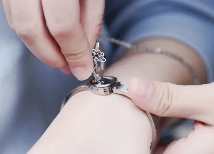 Lock Key Armband en Ketting Set