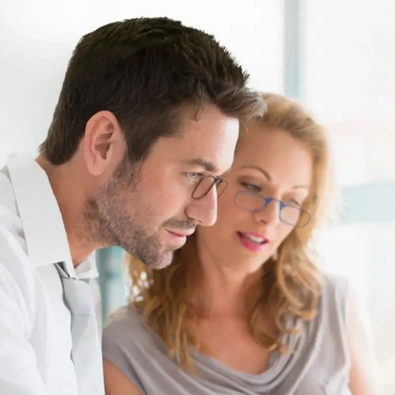 Mini Clip-On Leesbril Sleutelhanger