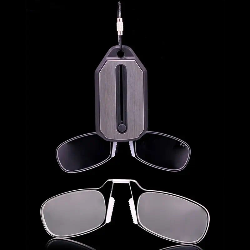 Mini Clip-On Leesbril Sleutelhanger