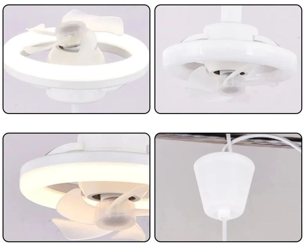 Verstelbare Plafondventilator Licht