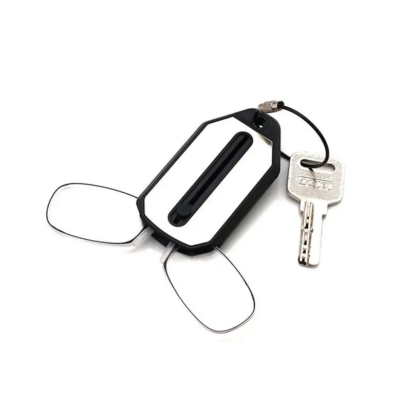 Mini Clip-On Leesbril Sleutelhanger