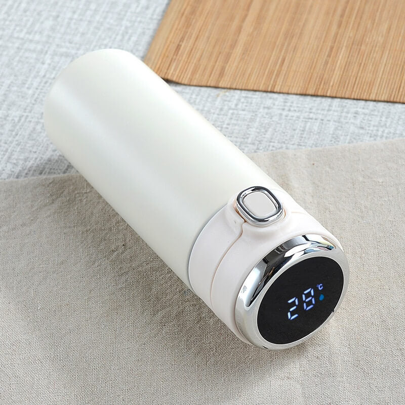 Thermosfles met intelligente temperatuurweergave