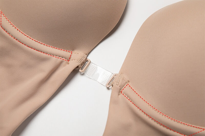Diepe V-Hals Rugloze Body Shaper
