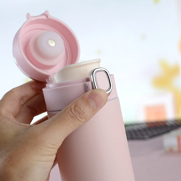 Thermosfles met intelligente temperatuurweergave