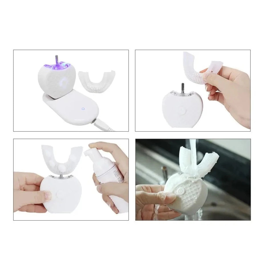 U-vormige Siliconen Tandenborstel