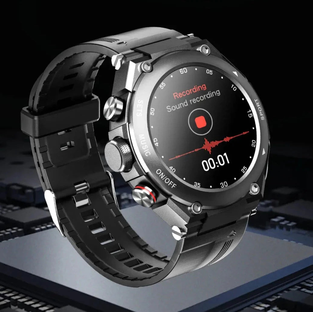 3-in-1 Fitness Track Smartwatch