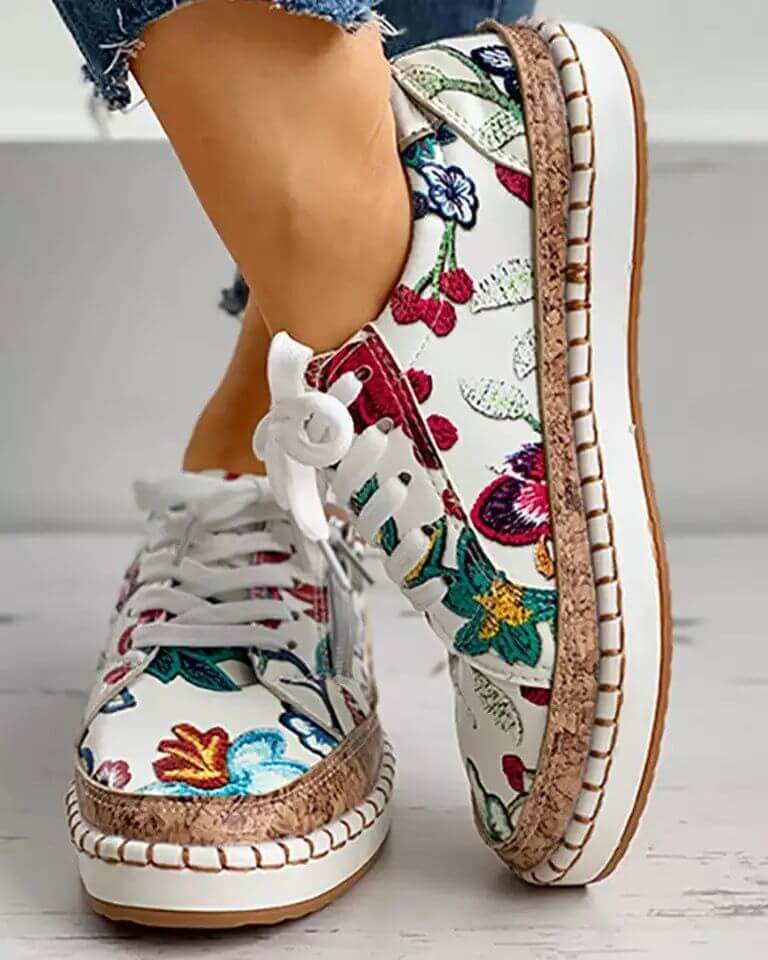 Bloemen Slip-On Sneakers