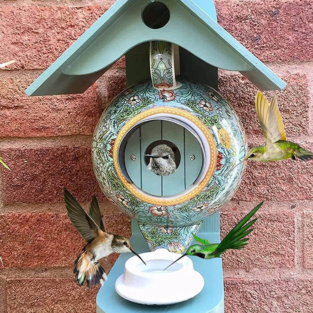 Theepot Vogelvoederhuis