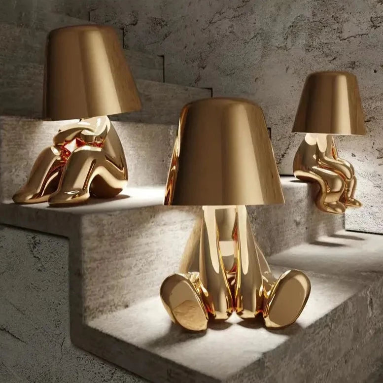 Denker Gouden Man Tafellamp