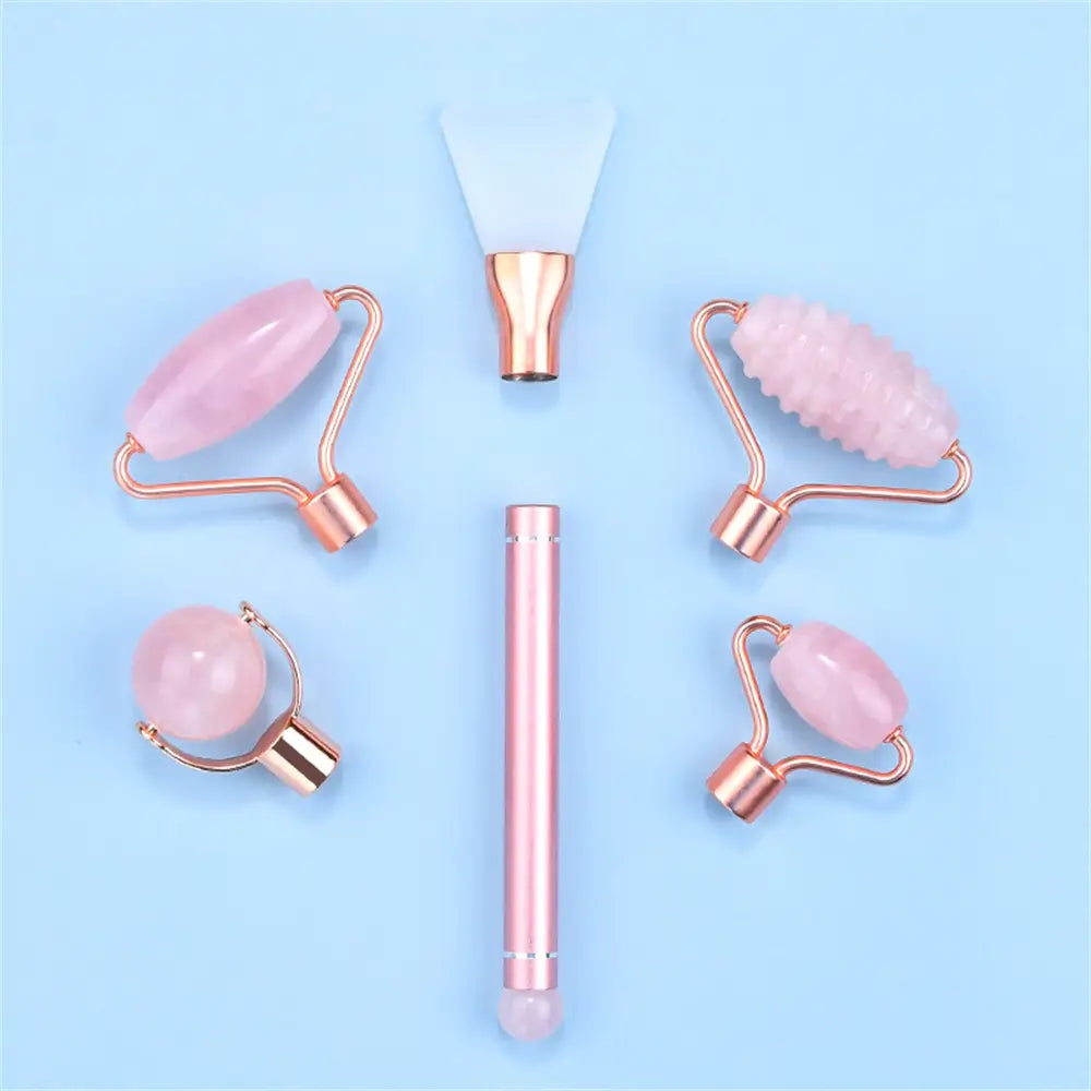 5-in-1 Rozenkwarts Roller Kit