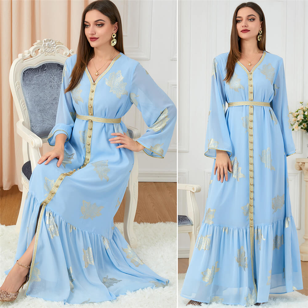 Elegante Chiffon Maxi Jurk