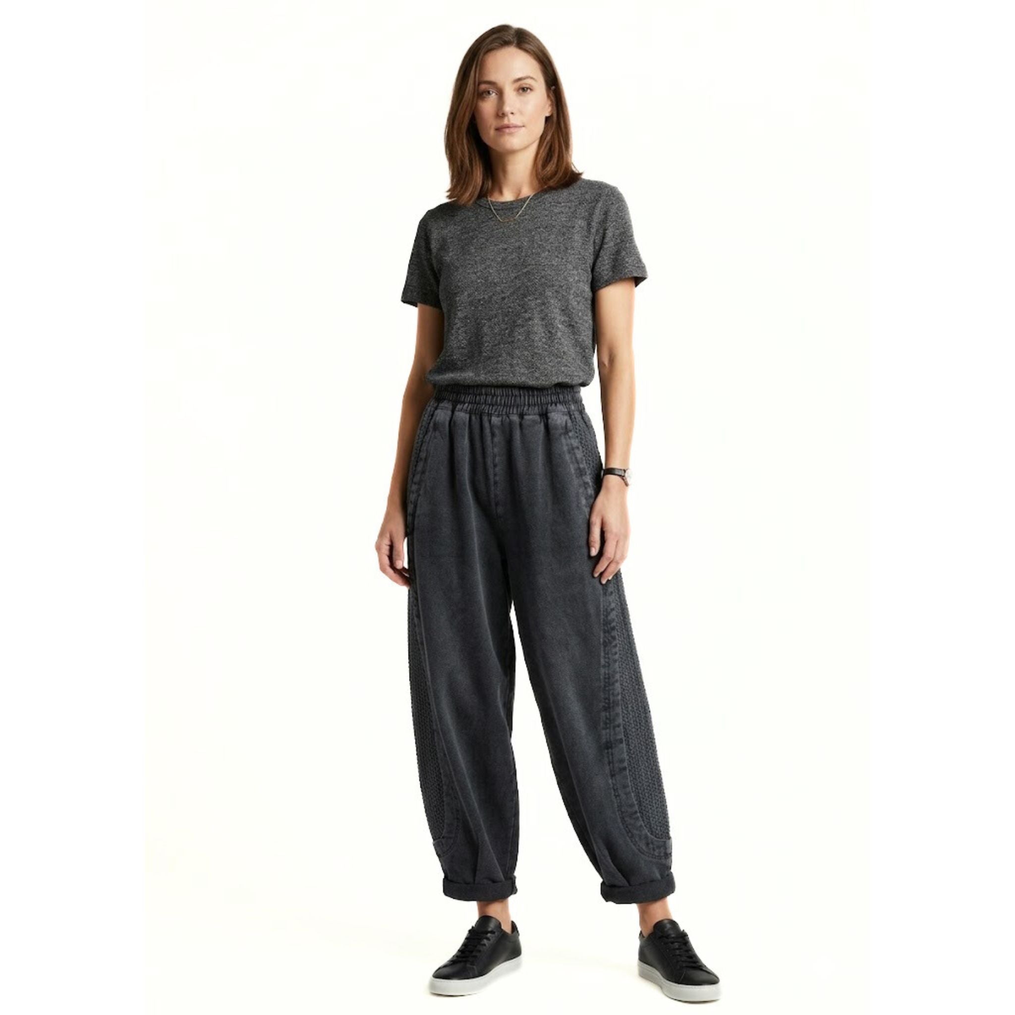 Dames Harem Broek met Patchwork en Zakken