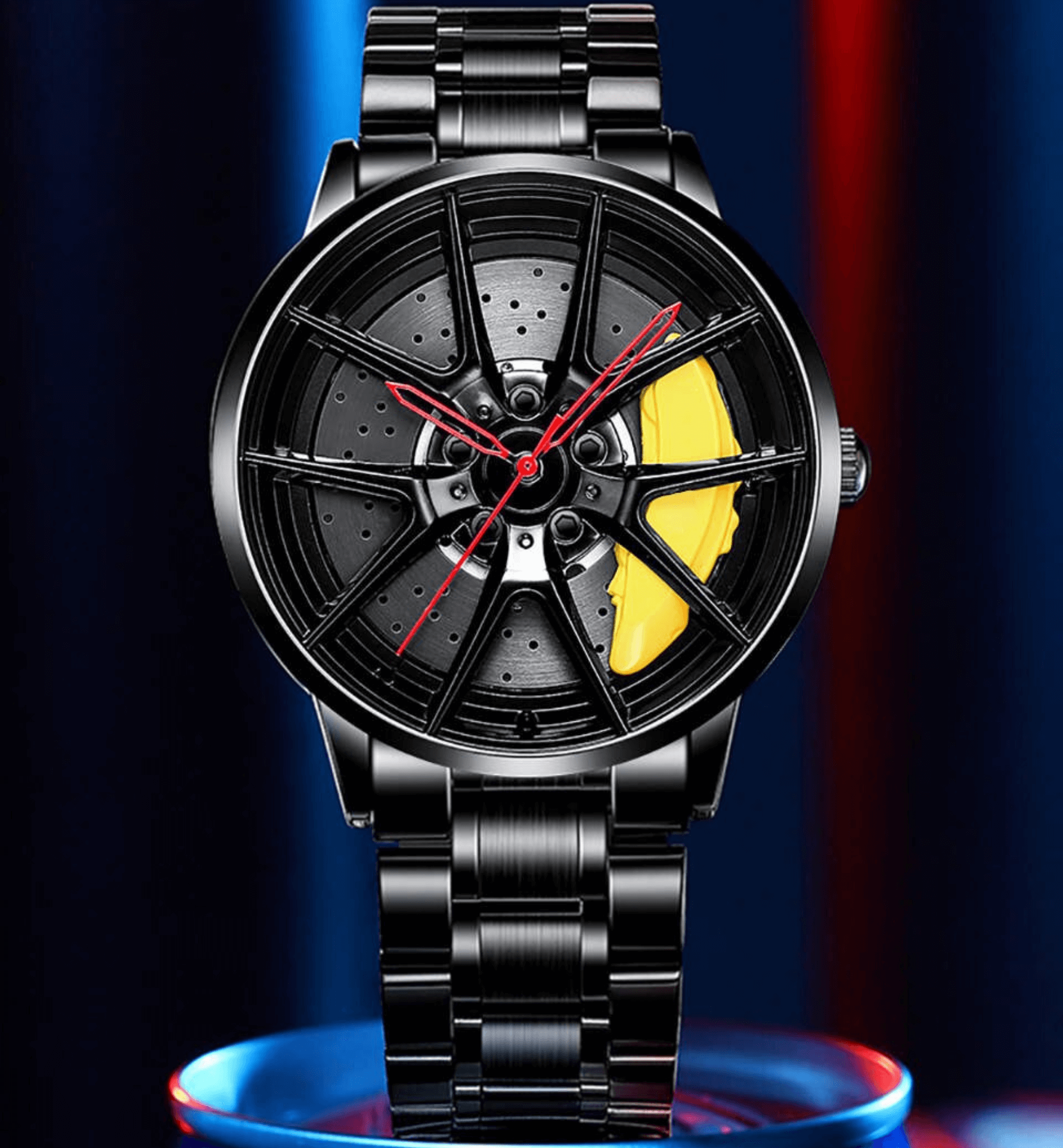 Heren Sportauto Wiel Horloge