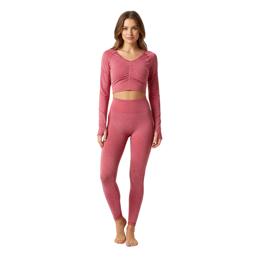 Dames Naadloze Yoga Set