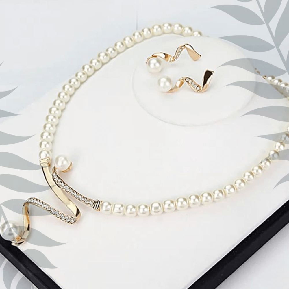 Elegant Parelsieradenset