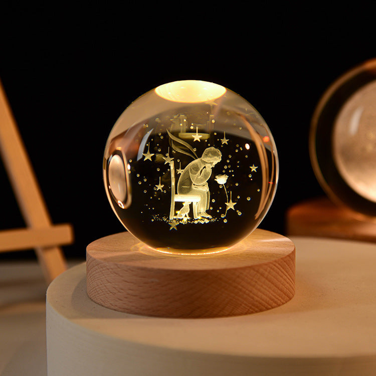3D Kristallen Bol met LED-verlichting voor Decoratie 10