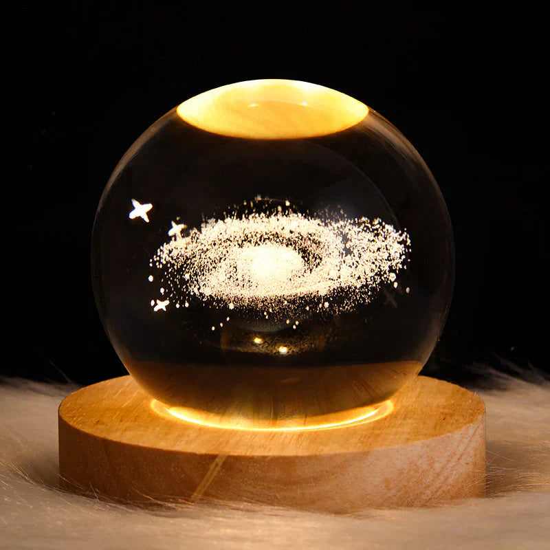 3D Kristallen Sfeerlamp voor Thuis - Uniek Ontwerp voor Sfeervolle Verlichting 4