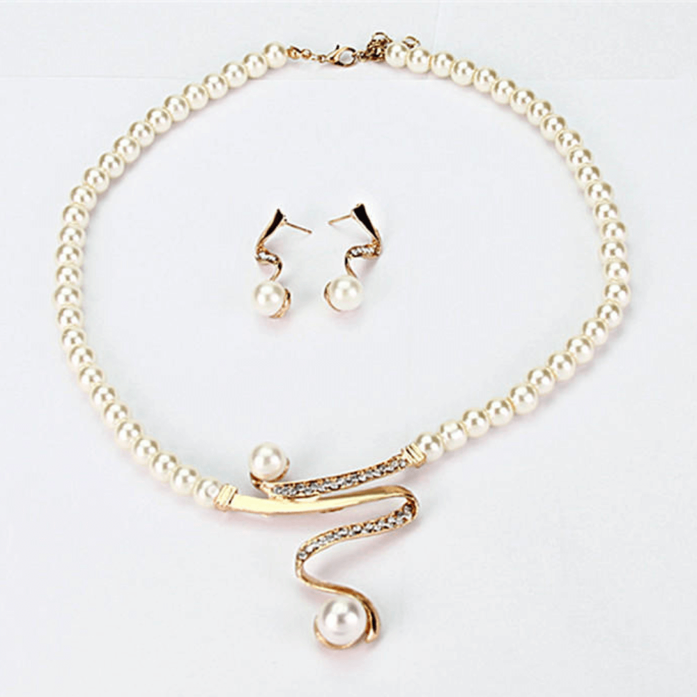 Elegant Parelsieradenset