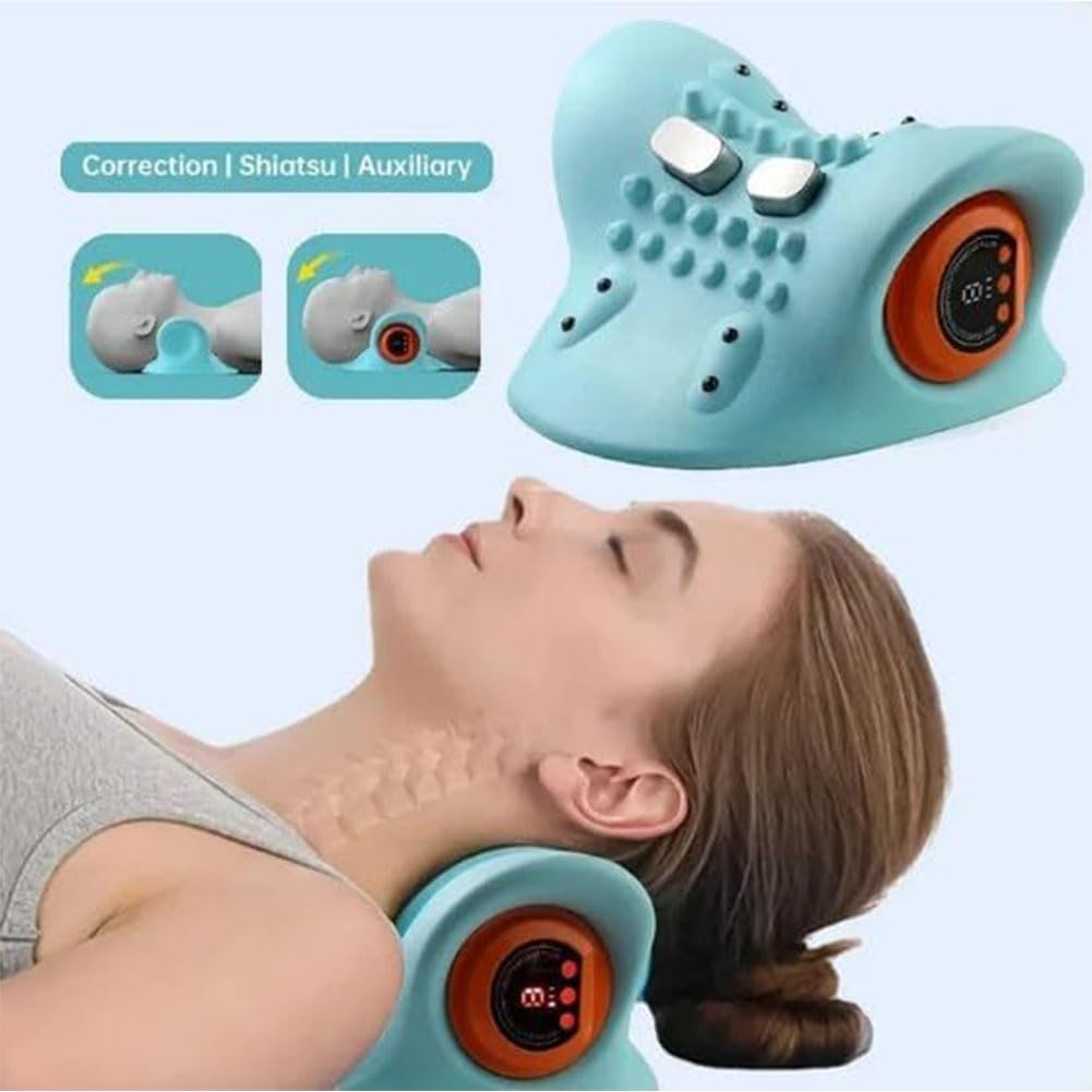 4-in-1 Nek en Rug Massager Voor Thuis en Kantoorgebruik 1