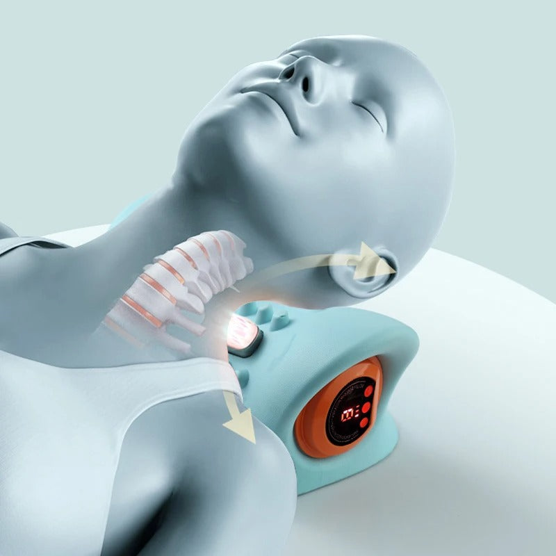 4-in-1 Nek en Rug Massager Voor Thuis en Kantoorgebruik 4