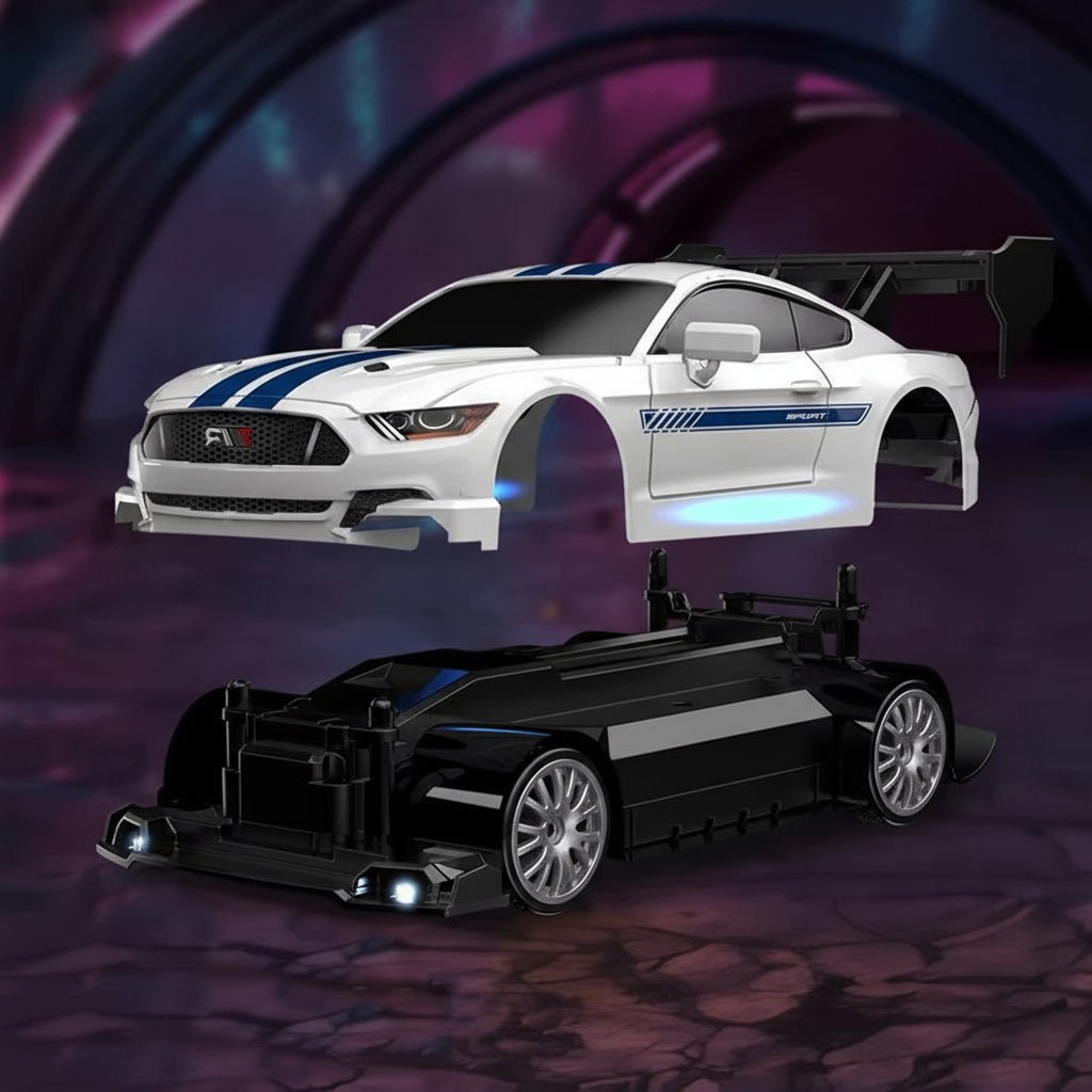 4WD RC Driftauto met Gladde Banden 5