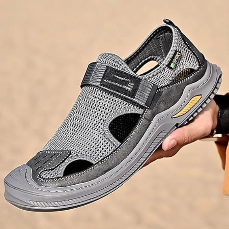 Stijlvolle mesh strandsandalen voor heren