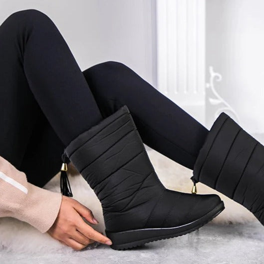 Super Warme Zachte Dames Winterlaarzen - 2024 Model