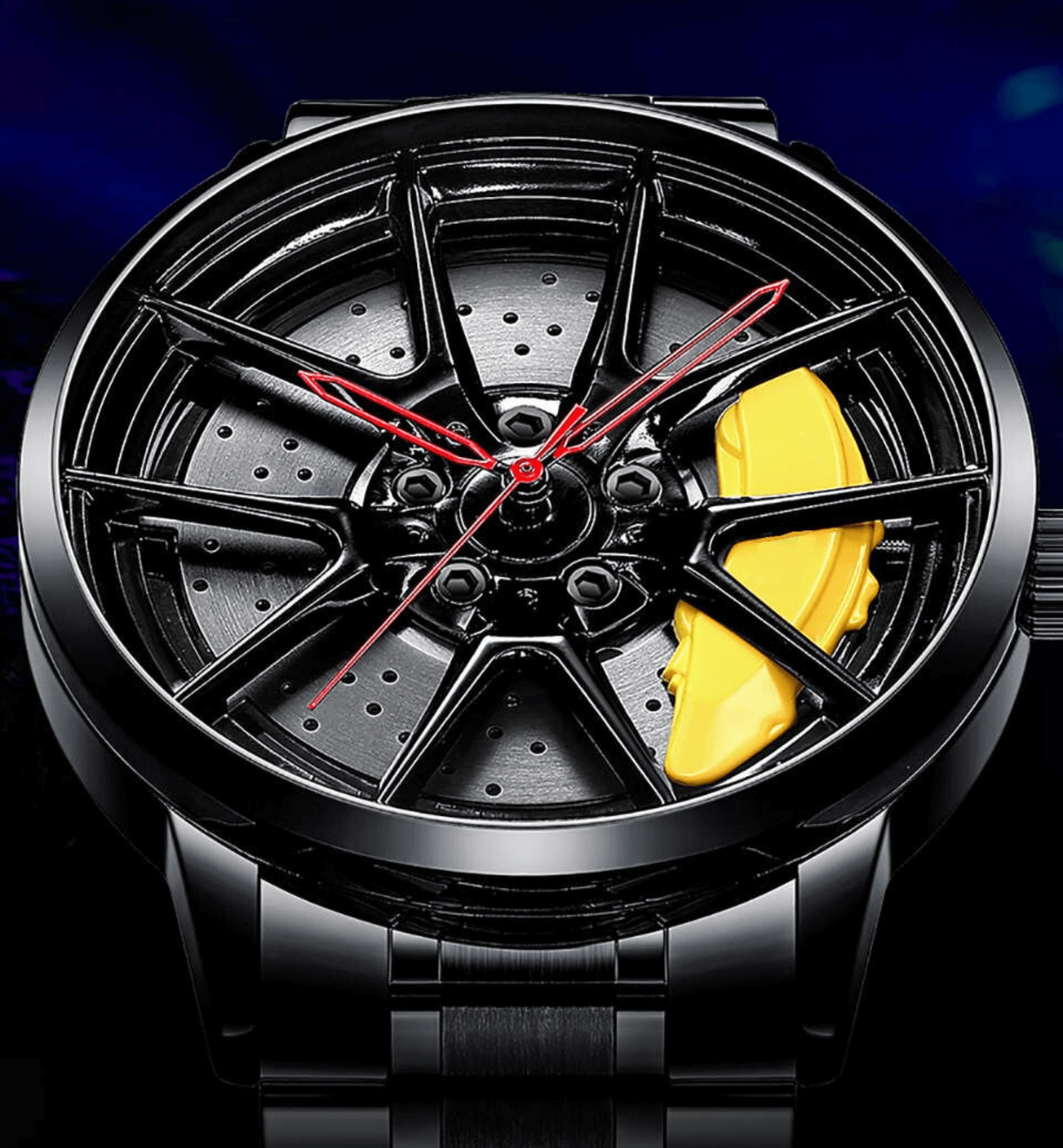 Heren Sportauto Wiel Horloge