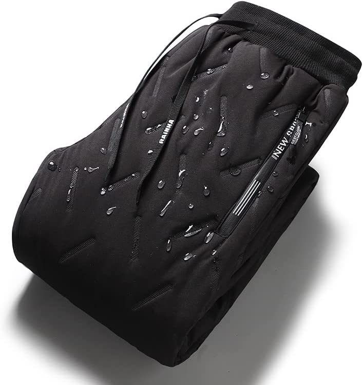 Variant image for Heren Winterbroek Zwart Gevoerd Waterafstotend Polyester-1