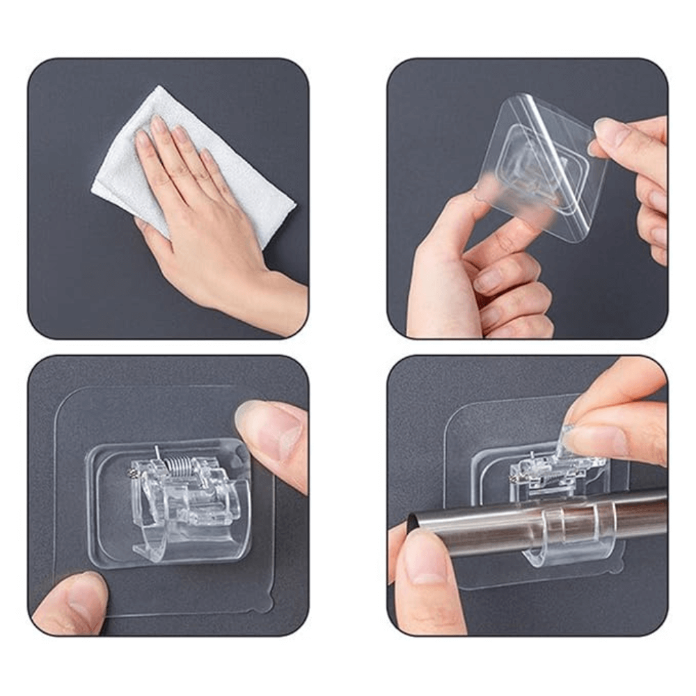 Zelfklevende Hengelhouder Clips