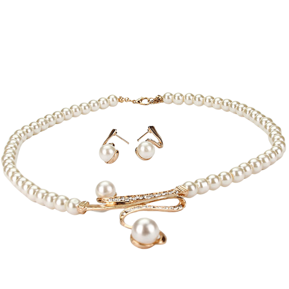 Elegant Parelsieradenset