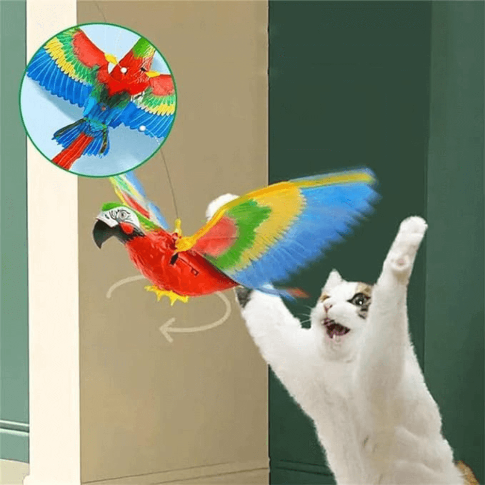 Interactieve vliegende vogel kattenspeeltje