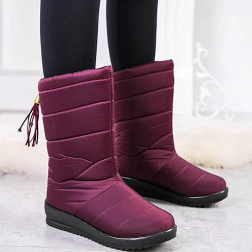 Super Warme Zachte Dames Winterlaarzen - 2024 Model