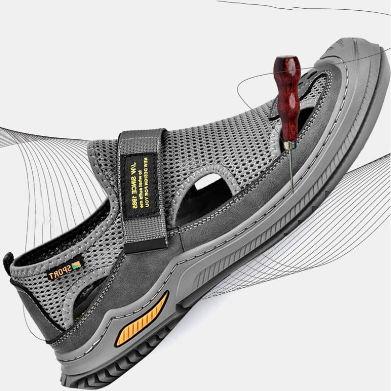 Stijlvolle mesh strandsandalen voor heren