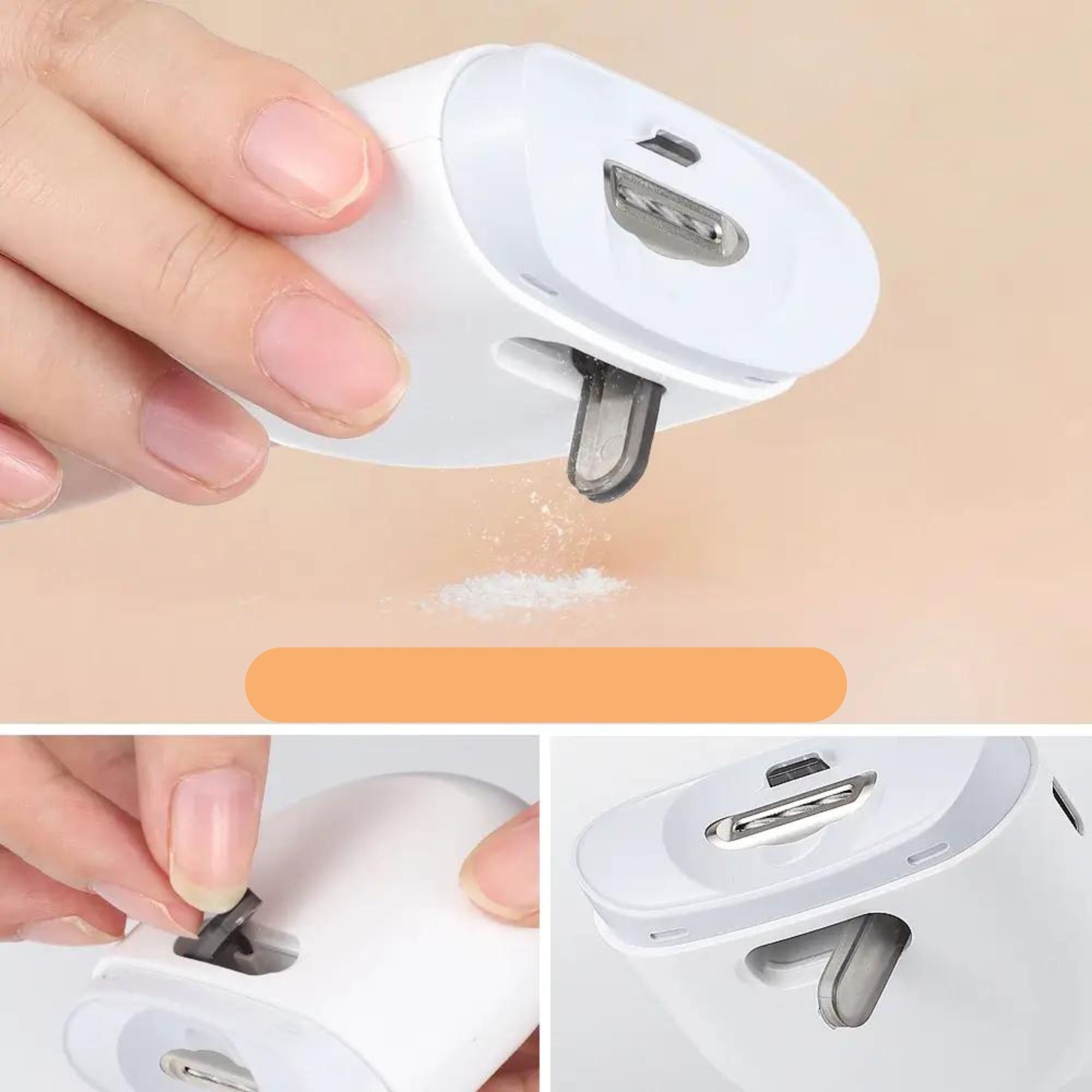 Elektrische LED Nagelknipper