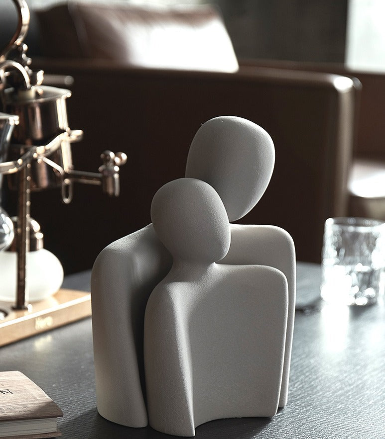 Abstract Keramisch Beeldhouwwerk voor Woondecoratie 4