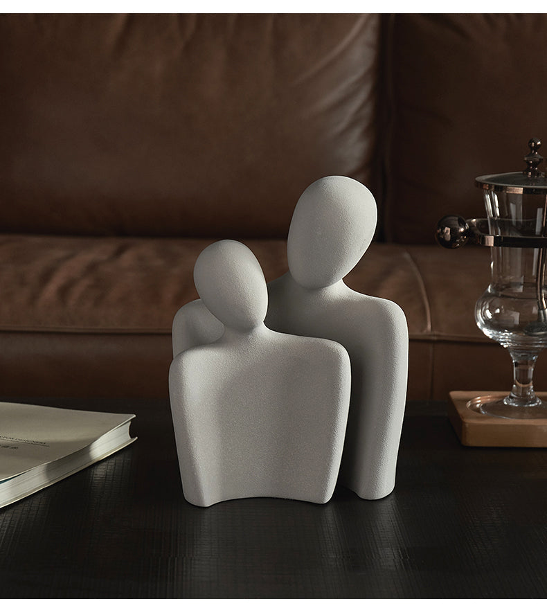 Abstract Keramisch Beeldhouwwerk voor Woondecoratie 8