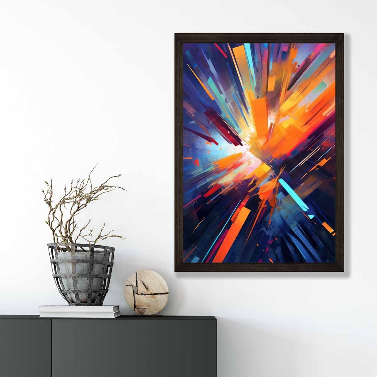 Abstracte Kunstprint voor Moderne Interieurs 3