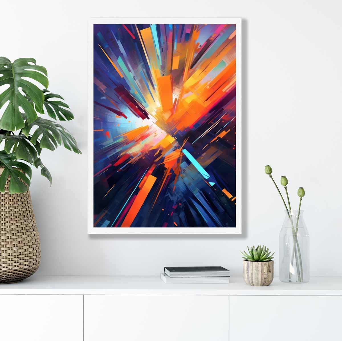 Abstracte Kunstprint voor Moderne Interieurs 4