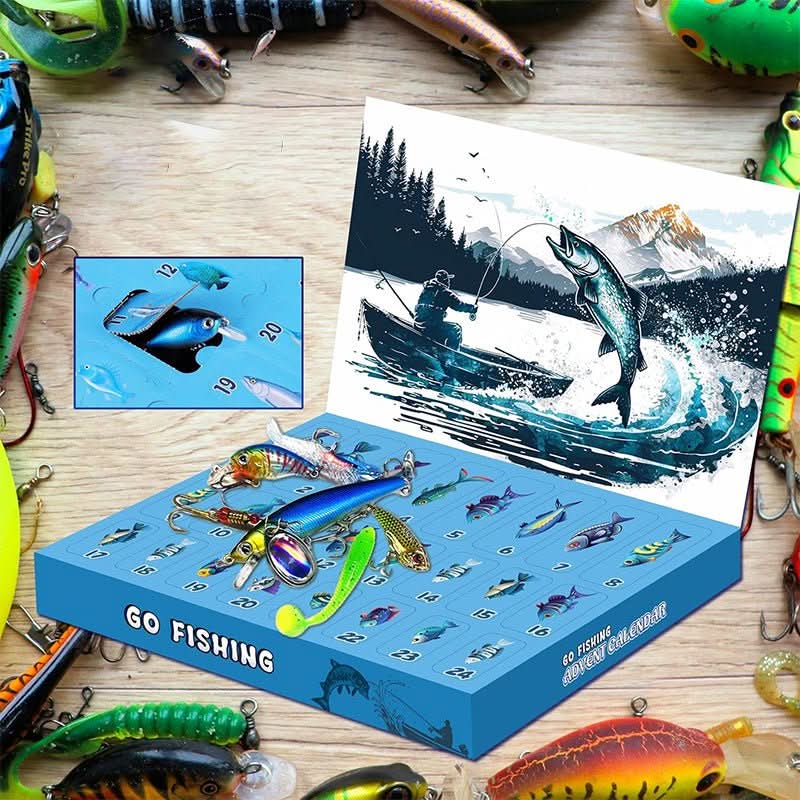 Adventskalender voor Vissers met 24 Verrassingen en Accessoires 2