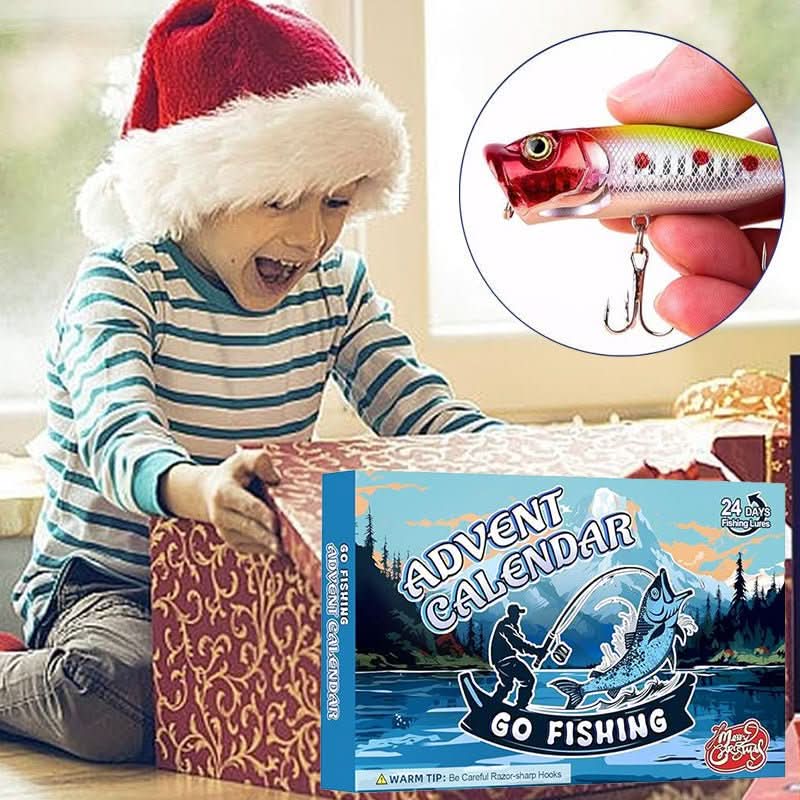 Adventskalender voor Vissers met 24 Verrassingen en Accessoires 6