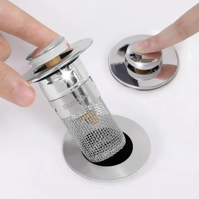 Afvoerfilter voor Keuken en Badkamer met Haarvanger 2