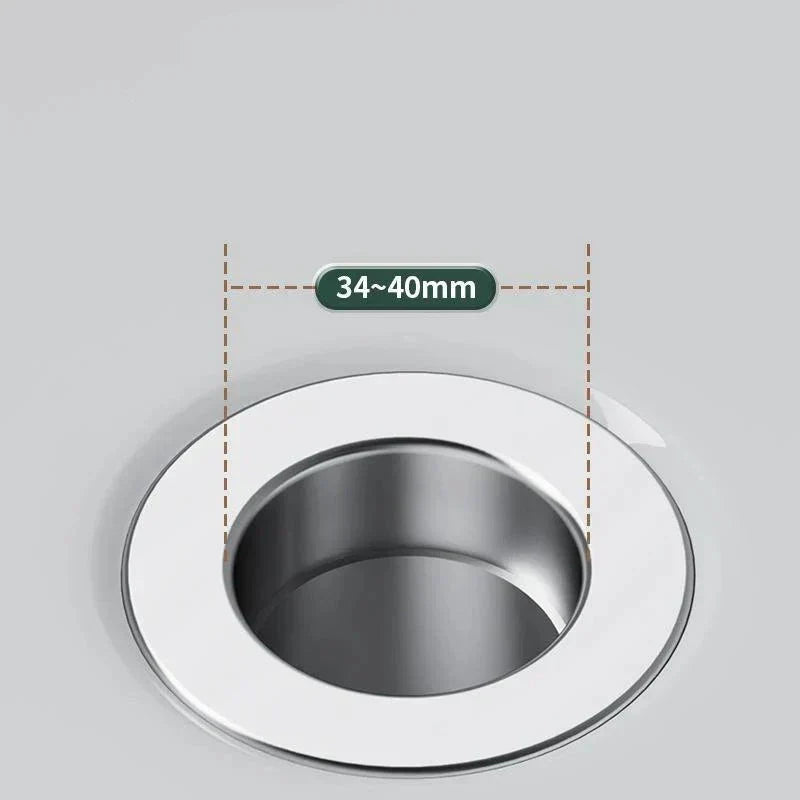 Afvoerfilter voor Keuken en Badkamer met Haarvanger 7