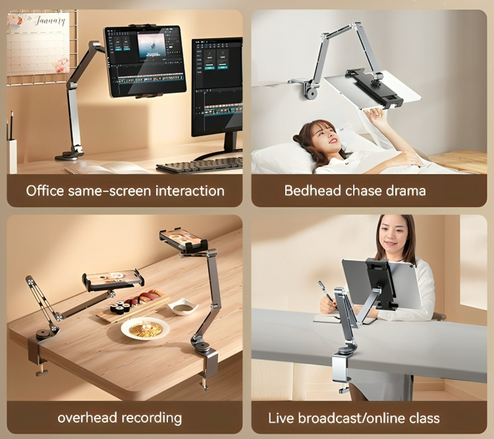 Aluminium Apparatuurhouder voor Telefoons en Tablets 3