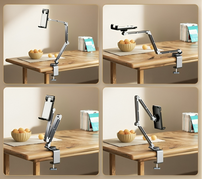 Aluminium Apparatuurhouder voor Telefoons en Tablets 4
