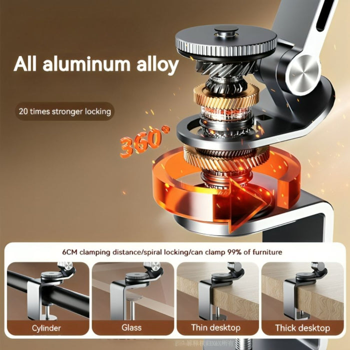 Aluminium Apparatuurhouder voor Telefoons en Tablets 7