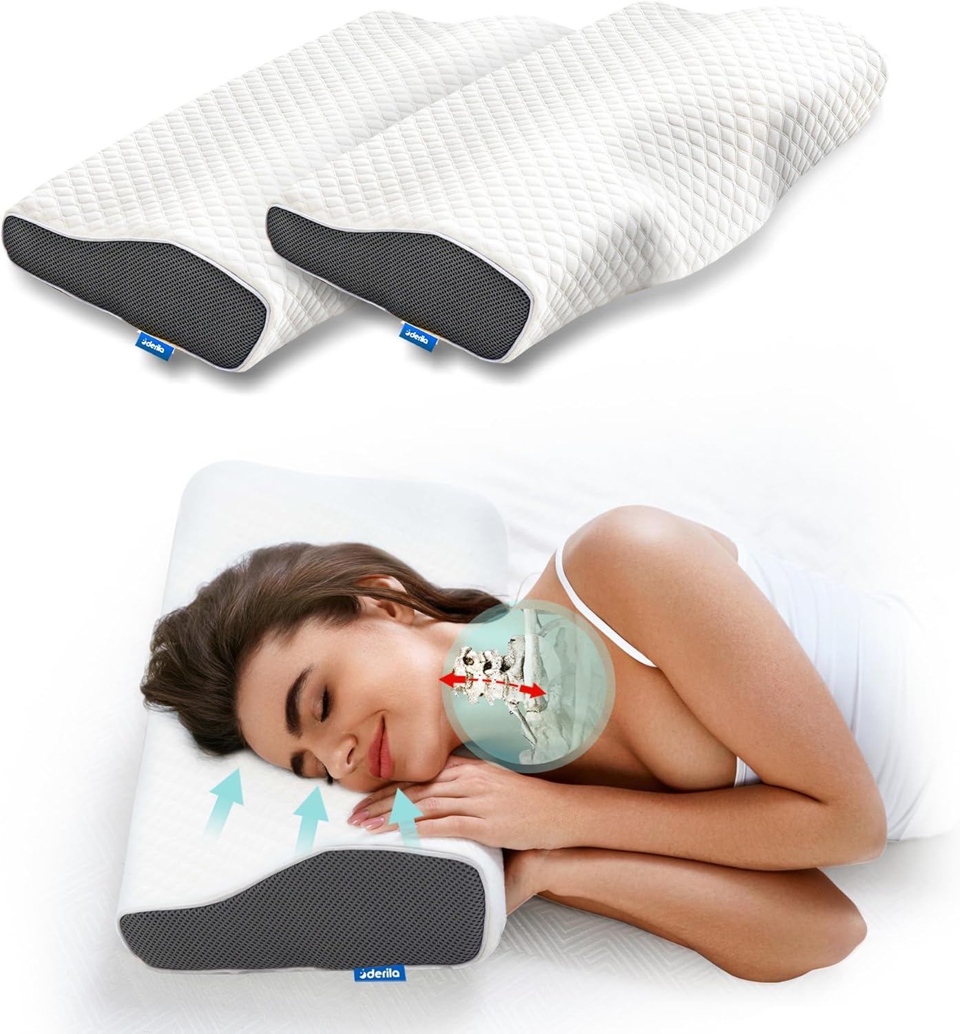 Anti-Snurk Kussen Ergonomisch Ontwerp 1